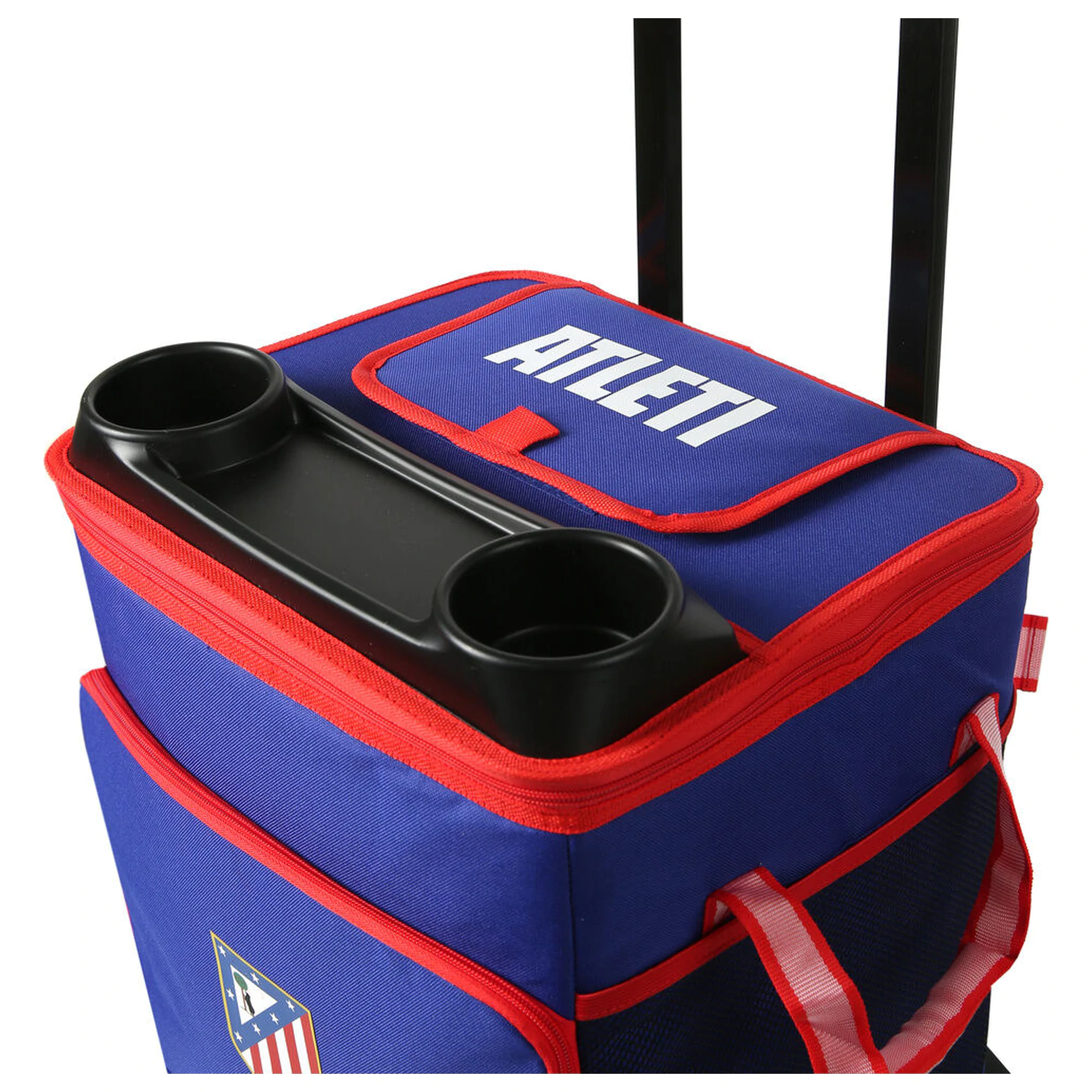 Atletico de Madrid refrigerator cart and wheels product photo
