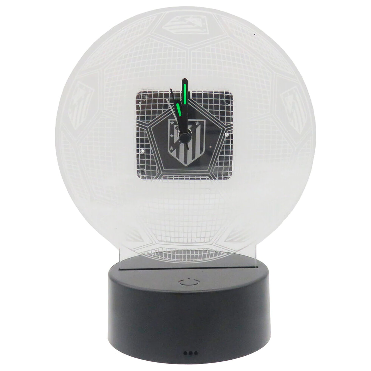 Atletico de Madrid LED clock product photo