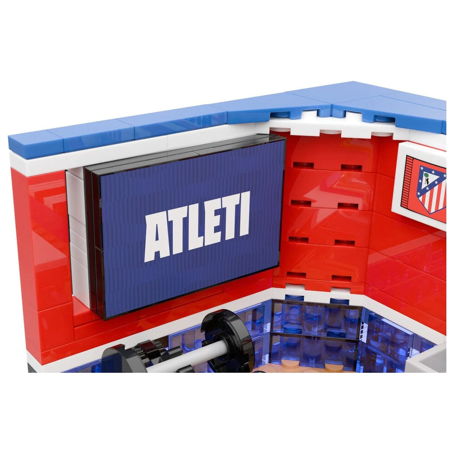 Atletico de Madrid locker room set with figure 439 pcs product photo