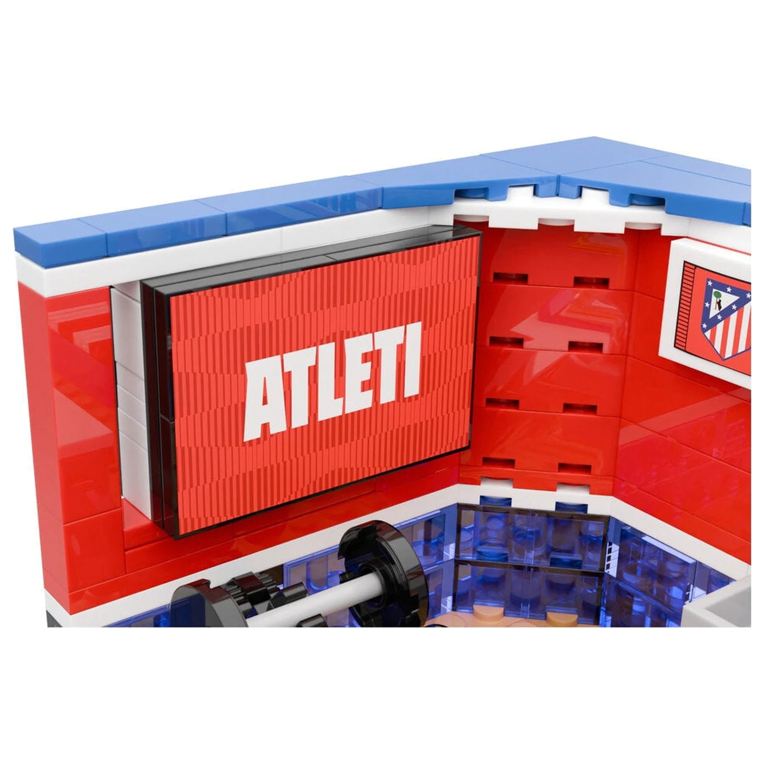 Atletico de Madrid locker room set with figure 439 pcs product photo