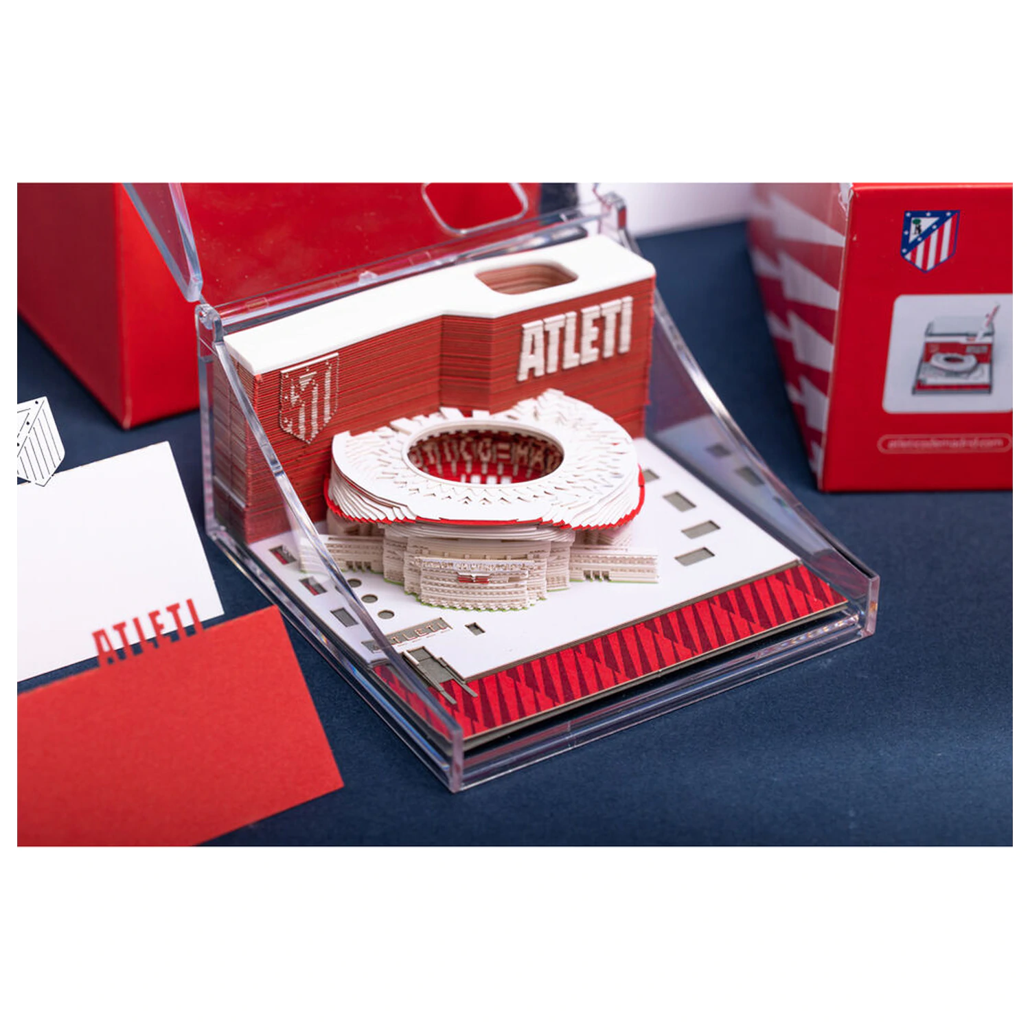 Atletico de Madrid Metropolitano 3D notebook product photo