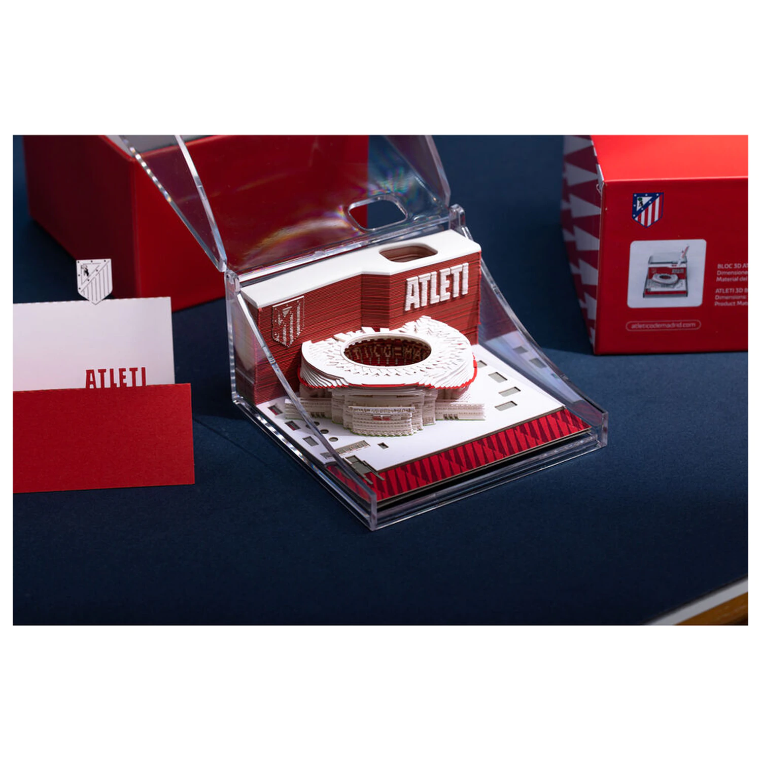 Atletico de Madrid Metropolitano 3D notebook product photo