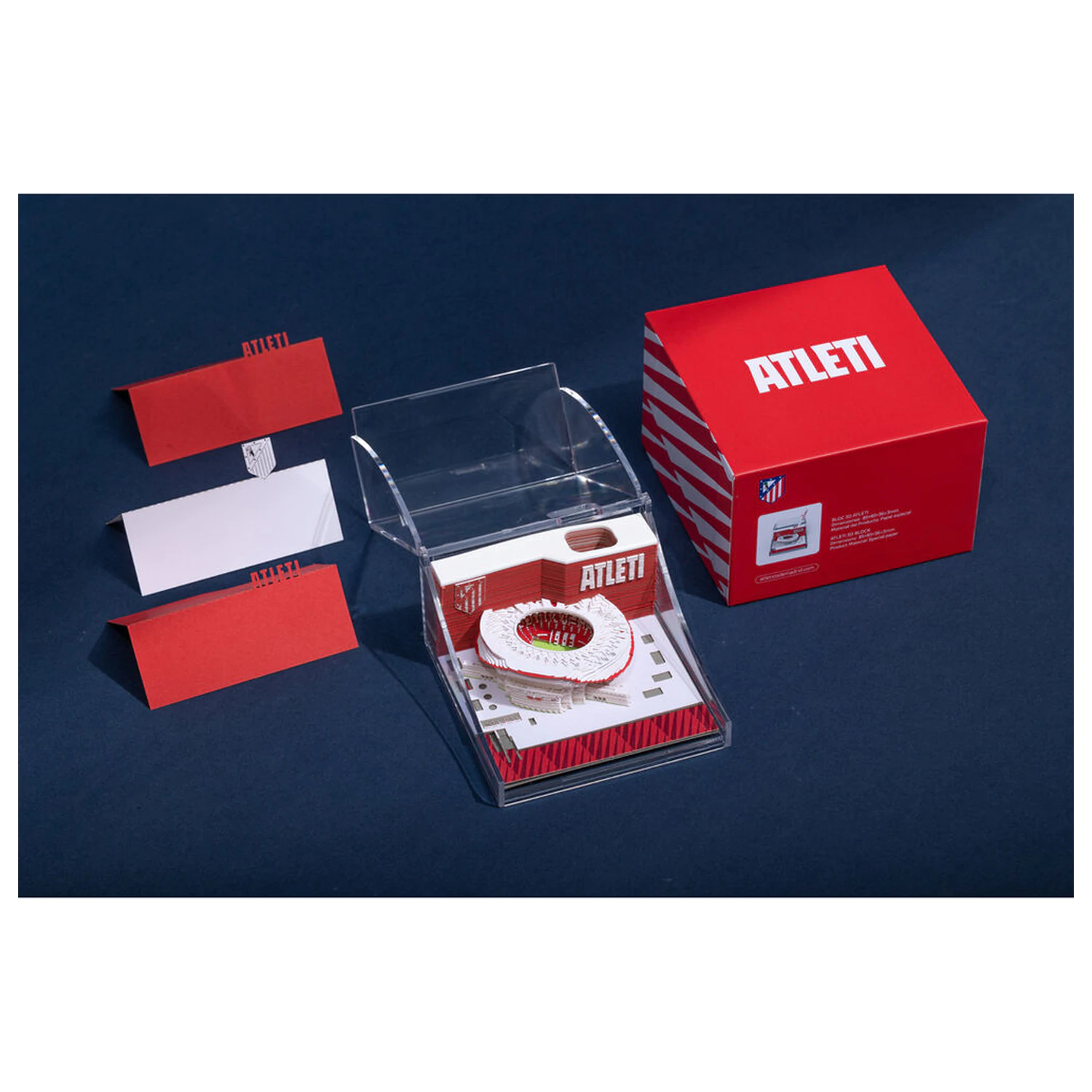Atletico de Madrid Metropolitano 3D notebook product photo