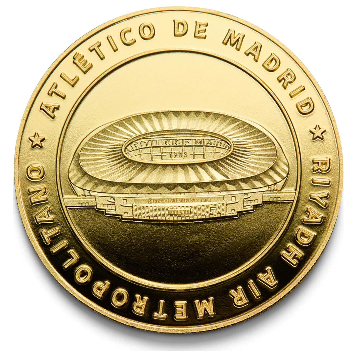Atletico de Madrid Metropolitano commemorative coin product photo