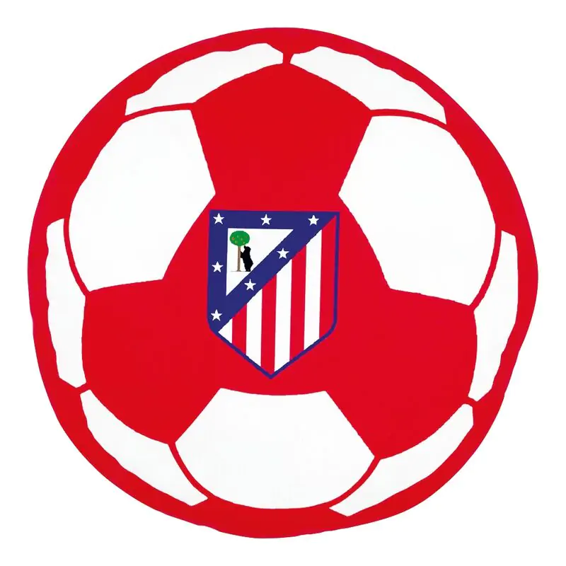 Atletico de Madrid ball cushion product photo
