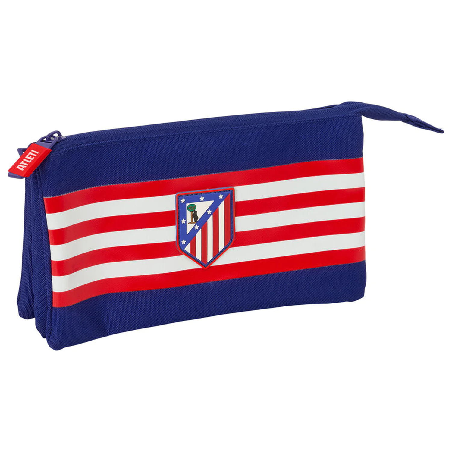 Atletico de Madrid triple pencil case product photo