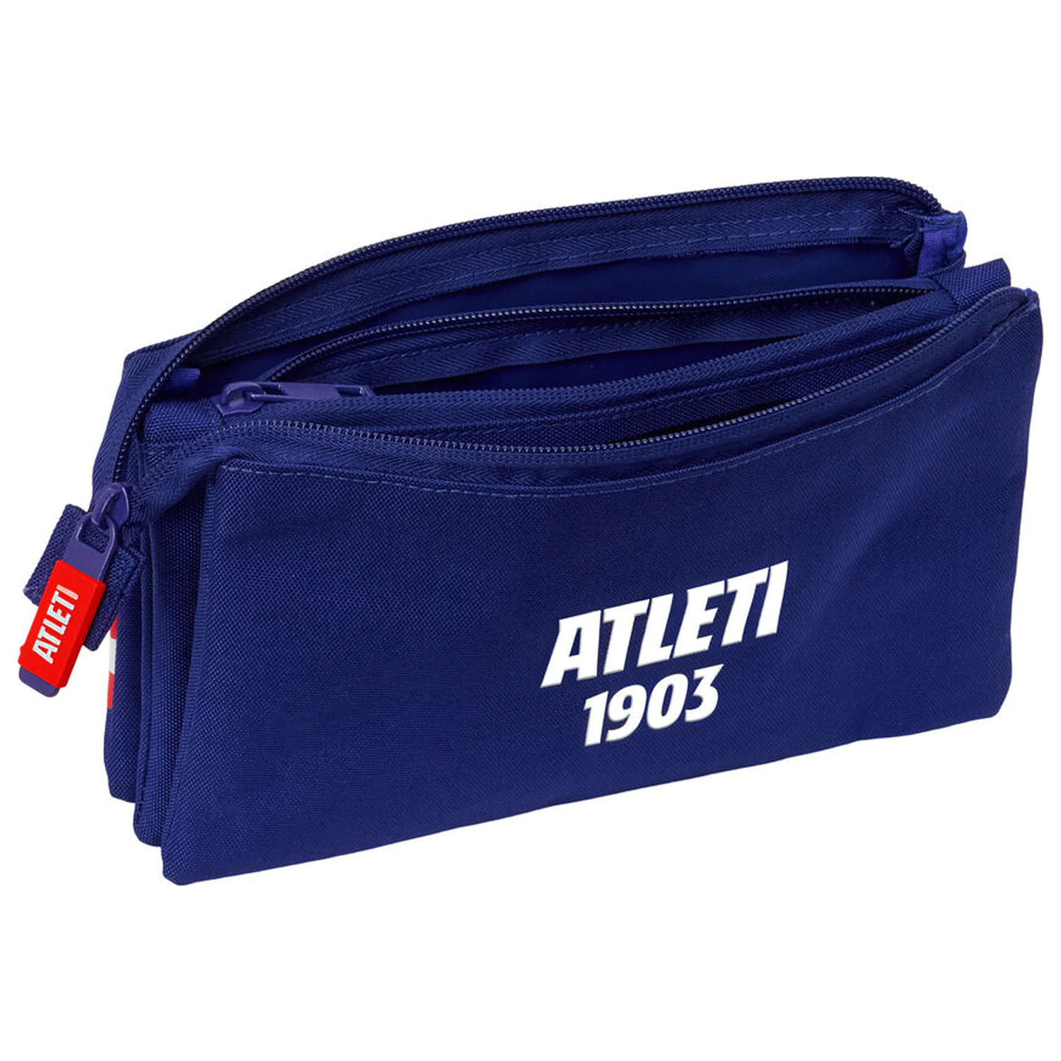 Atletico de Madrid triple pencil case product photo