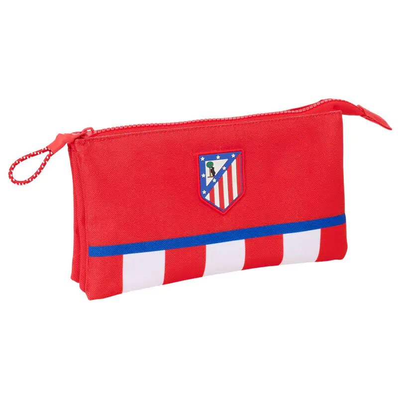 Atletico de Madrid triple pencil case product photo