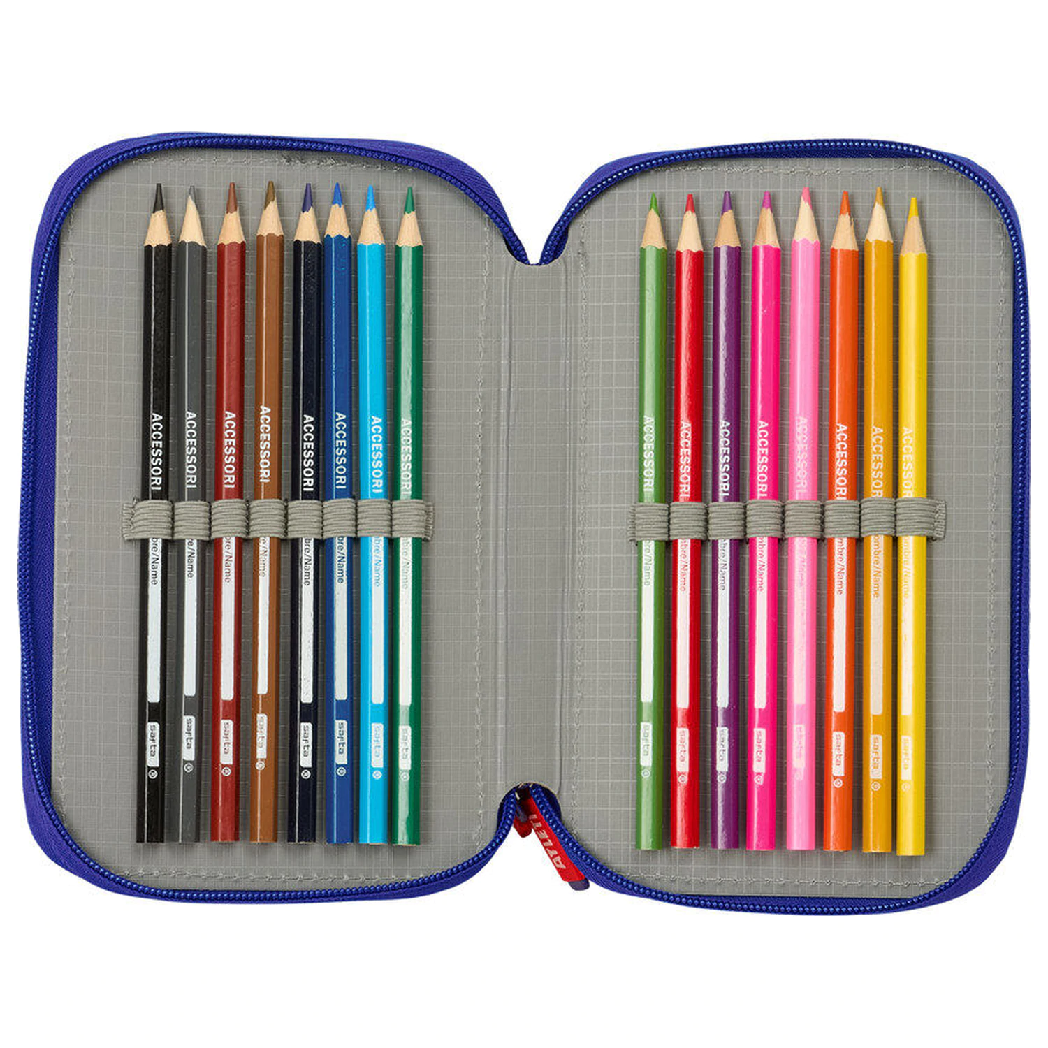 Atletico de Madrid triple pencil case 37pcs product photo