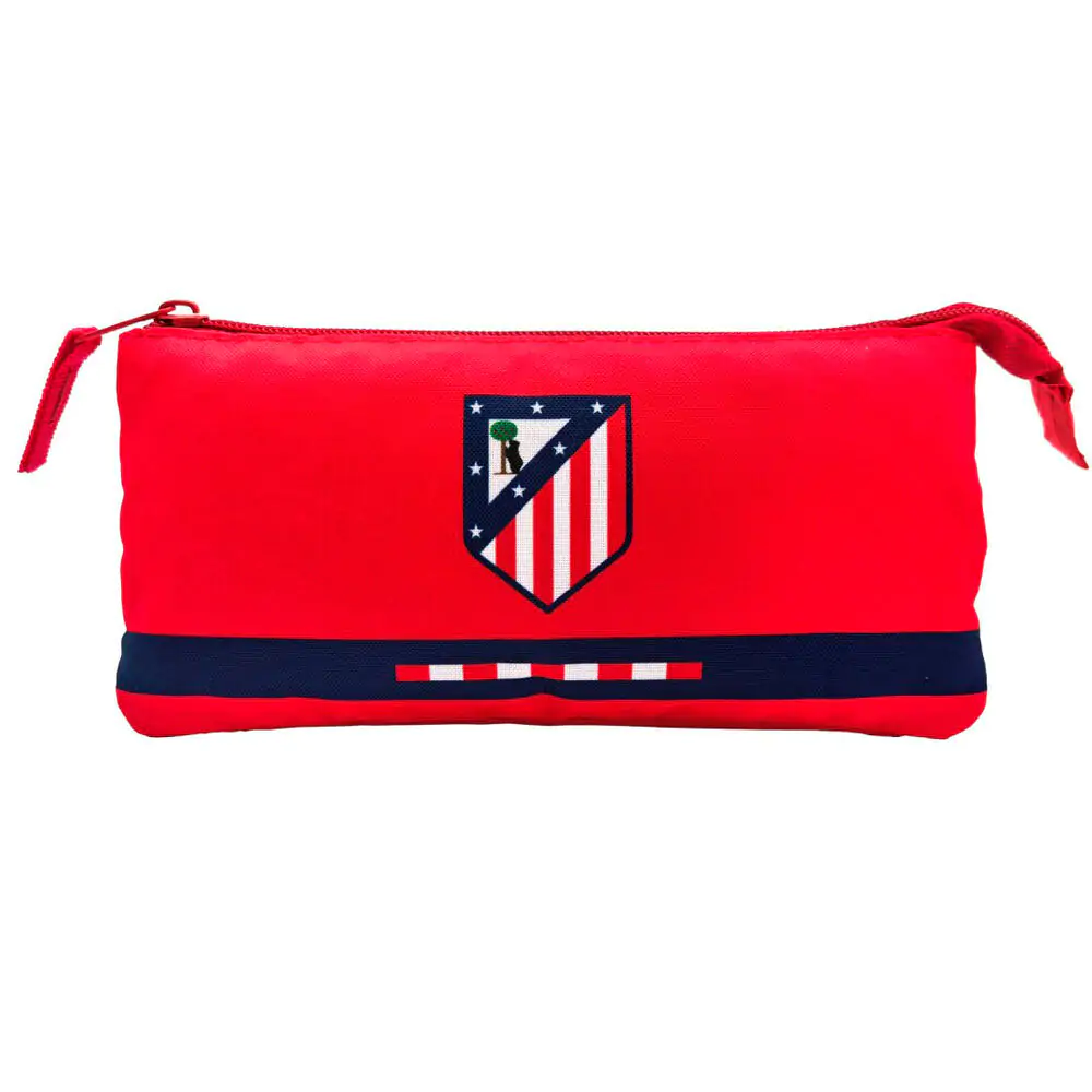 Atletico de Madrid triple pencil case product photo