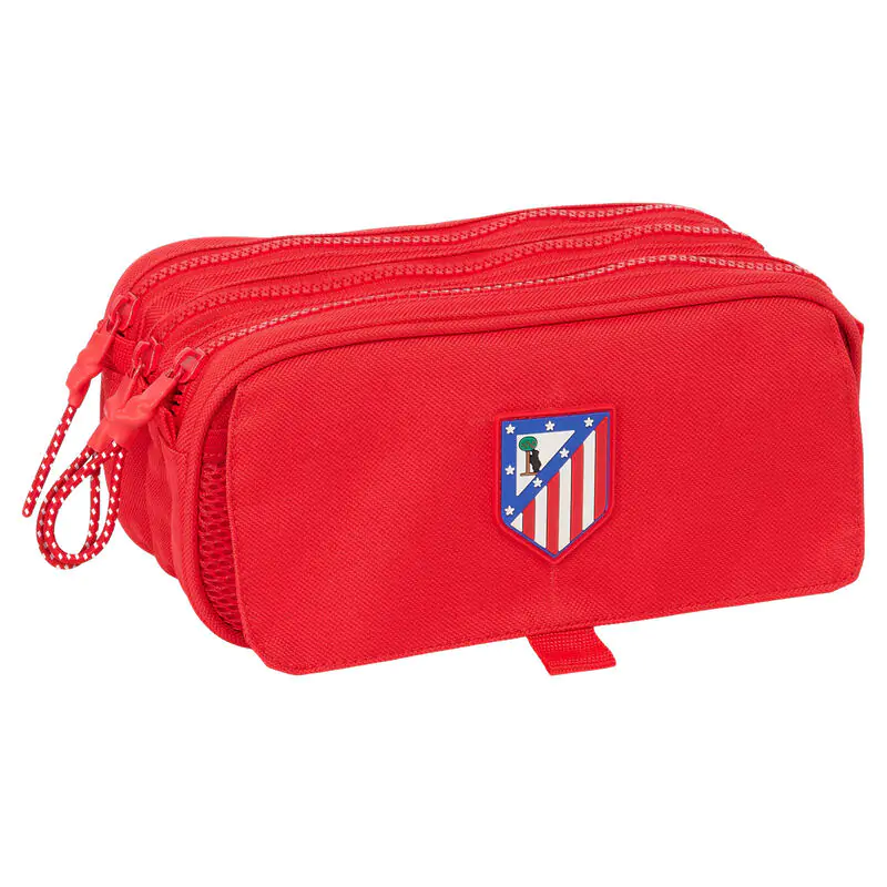 Atletico de Madrid triple pencil case product photo