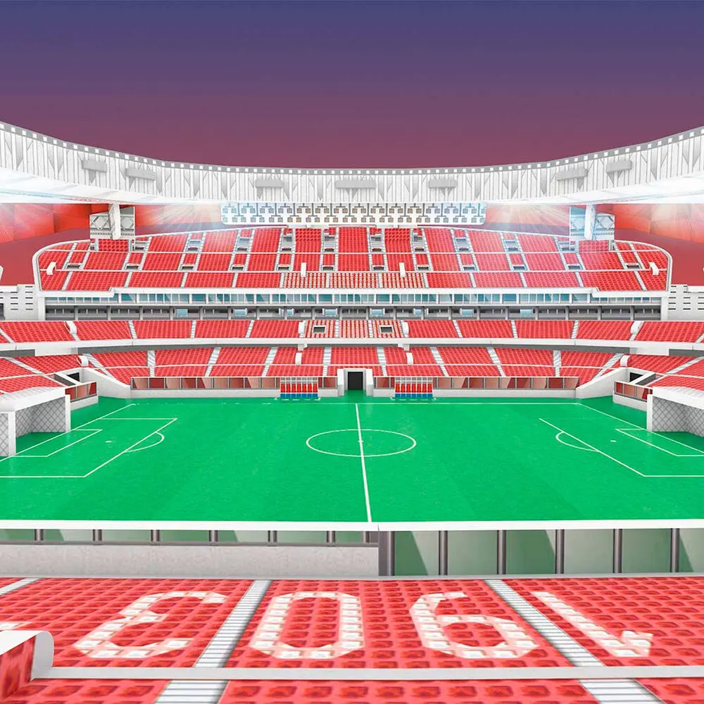 Atletico de Madrid Wanda Metropolitano stadium 3D puzzle led product photo