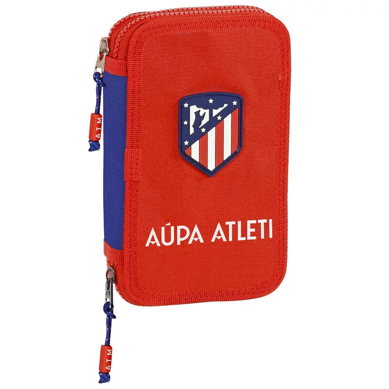 Atletico Madrid double pencil case 28pcs product photo