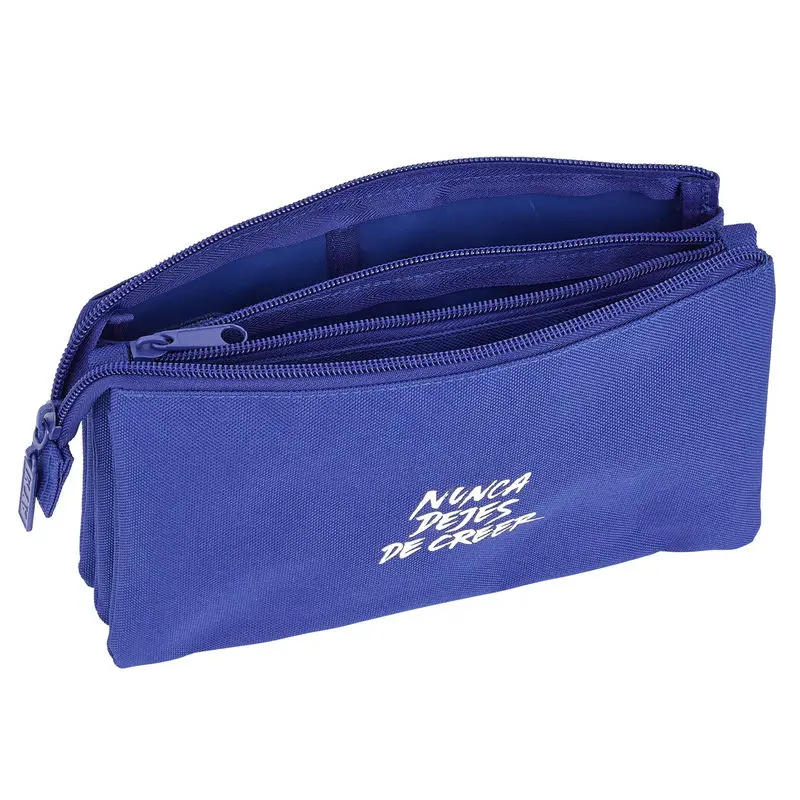 Atletico Madrid Blue triple pencil case product photo