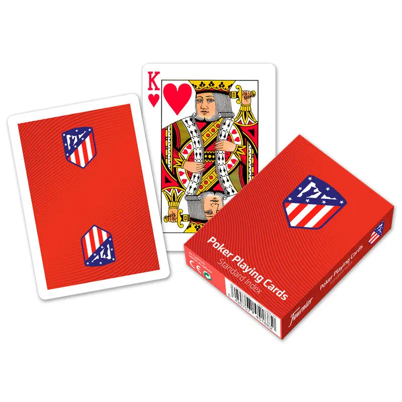 Atletico Madrid Poker deck of cards product photo