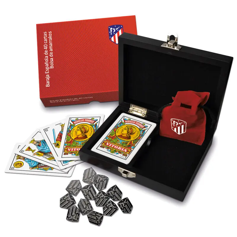 Atletico Madrid Mus wooden case product photo