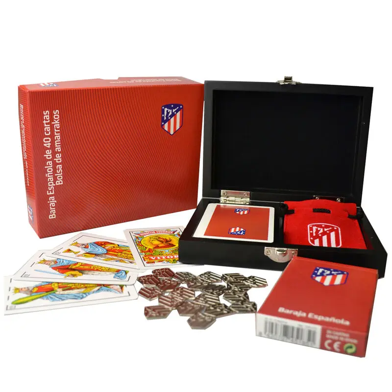 Atletico Madrid Mus wooden case product photo