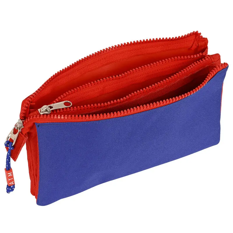Atletico Madrid triple pencil case product photo