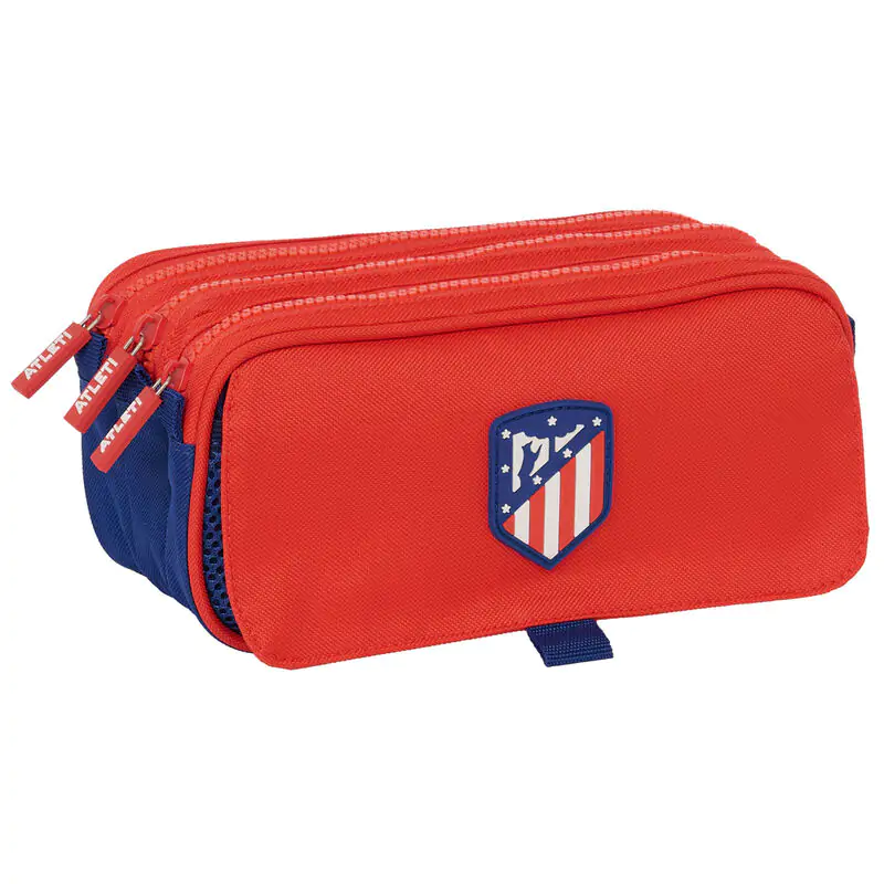 Atletico de Madrid triple pencil case product photo