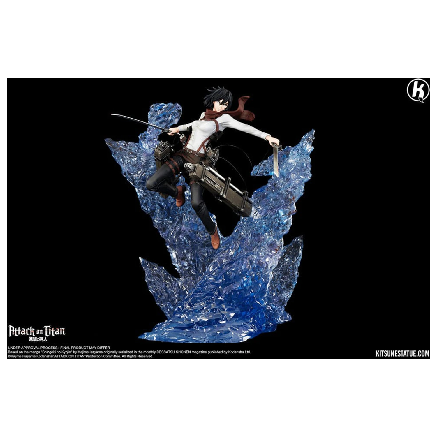 Attack on Titan Statue 1/6 Mikasa Ackerman 39 cm     product photo