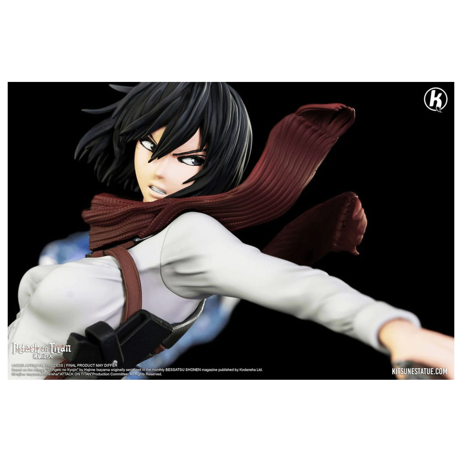 Attack on Titan Statue 1/6 Mikasa Ackerman 39 cm     product photo