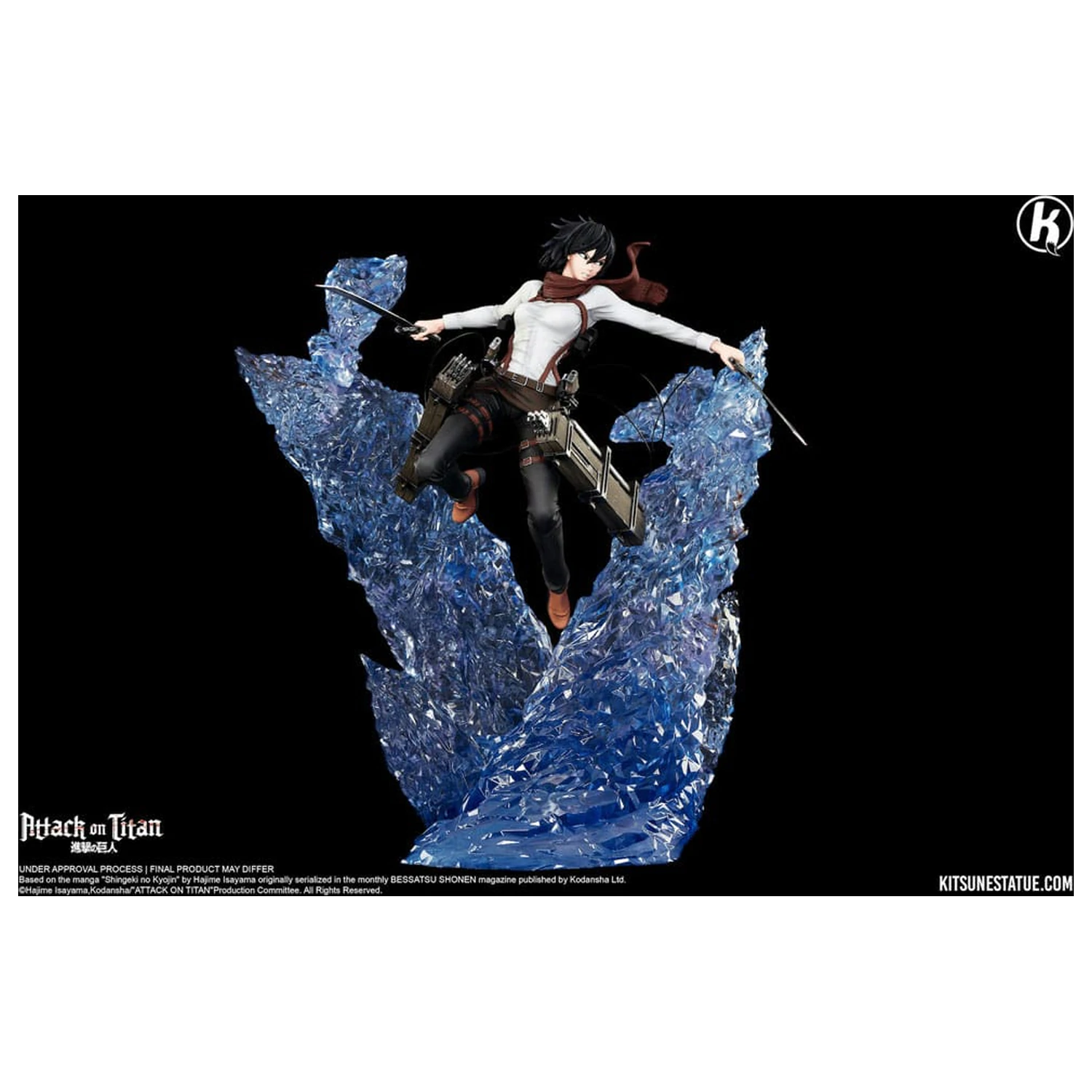 Attack on Titan Statue 1/6 Mikasa Ackerman 39 cm     product photo