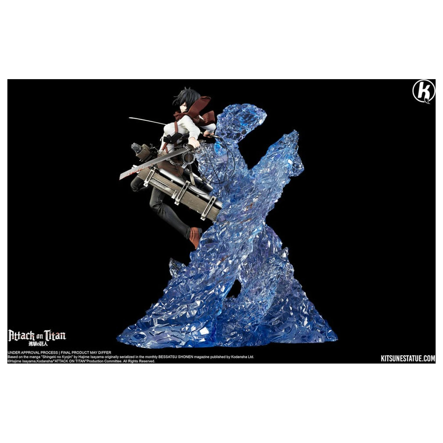 Attack on Titan Statue 1/6 Mikasa Ackerman 39 cm     product photo