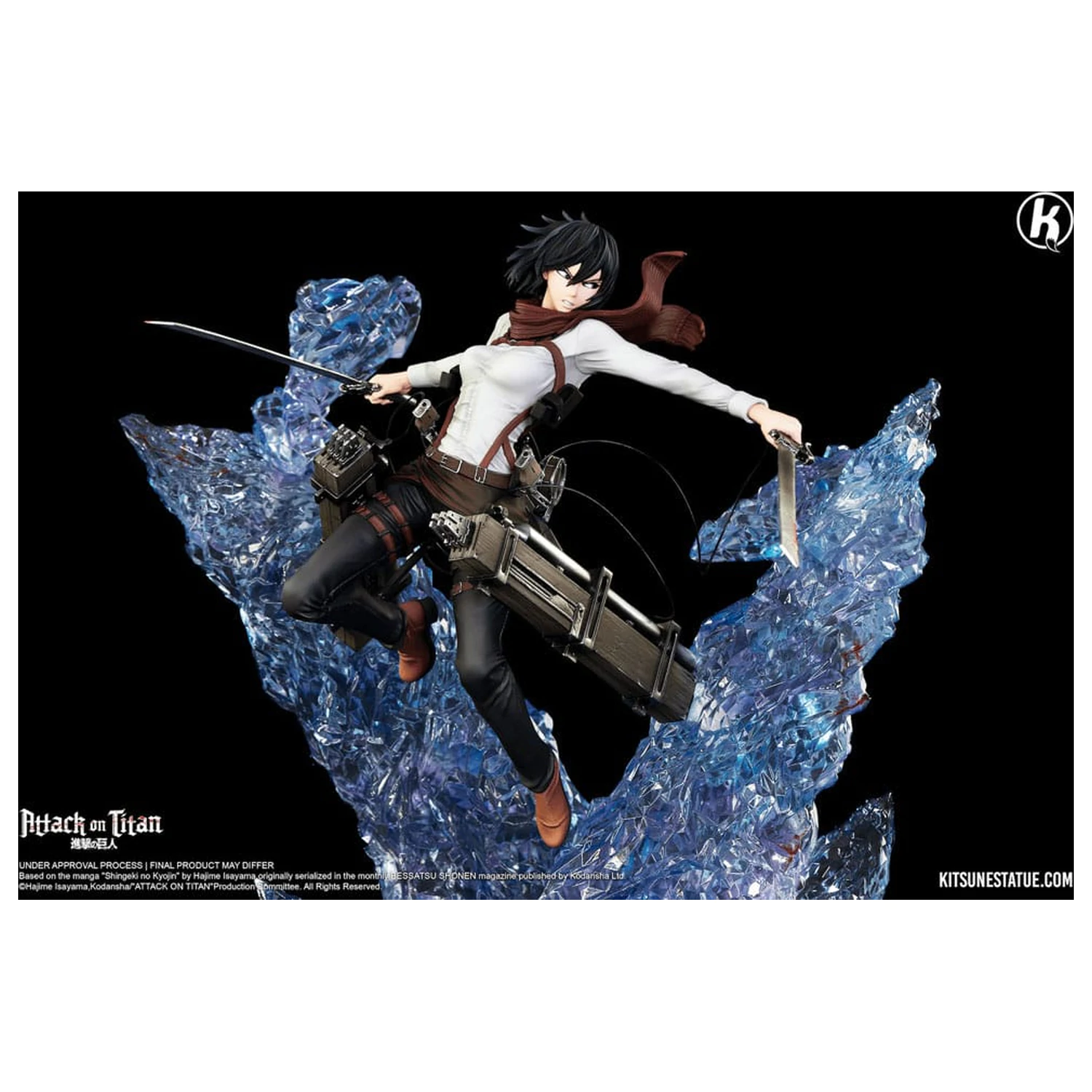 Attack on Titan Statue 1/6 Mikasa Ackerman 39 cm     product photo