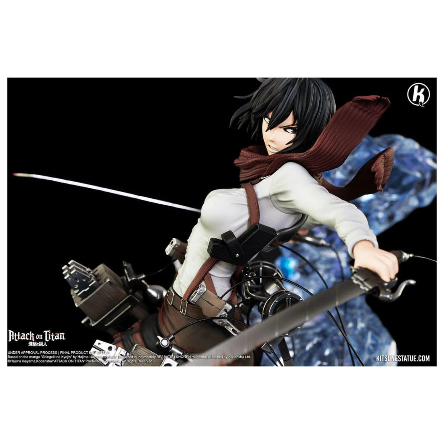 Attack on Titan Statue 1/6 Mikasa Ackerman 39 cm     product photo