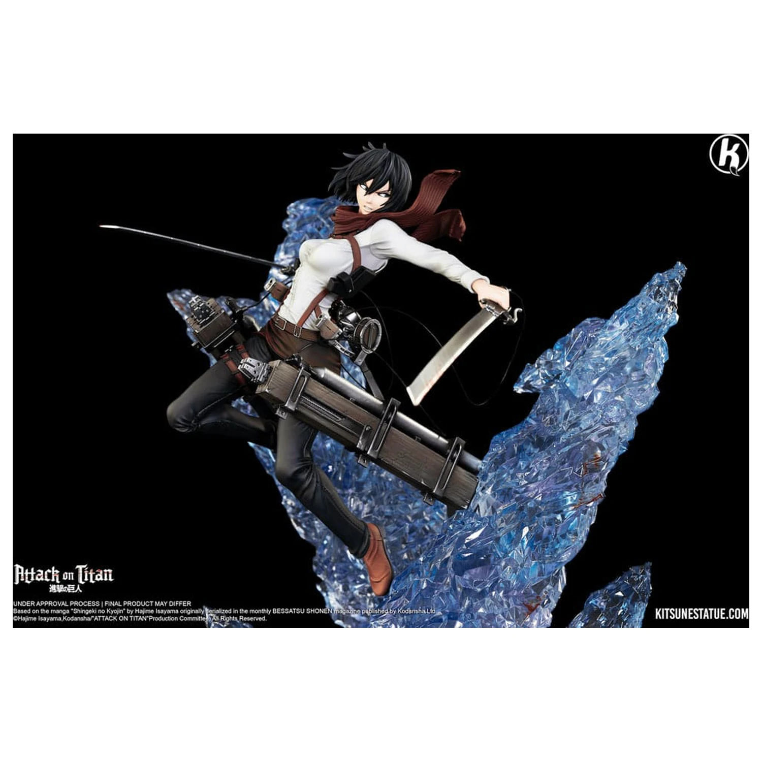 Attack on Titan Statue 1/6 Mikasa Ackerman 39 cm     product photo