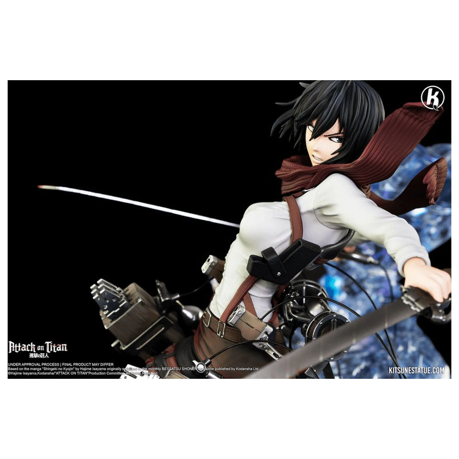 Attack on Titan Statue 1/6 Mikasa Ackerman 39 cm     product photo