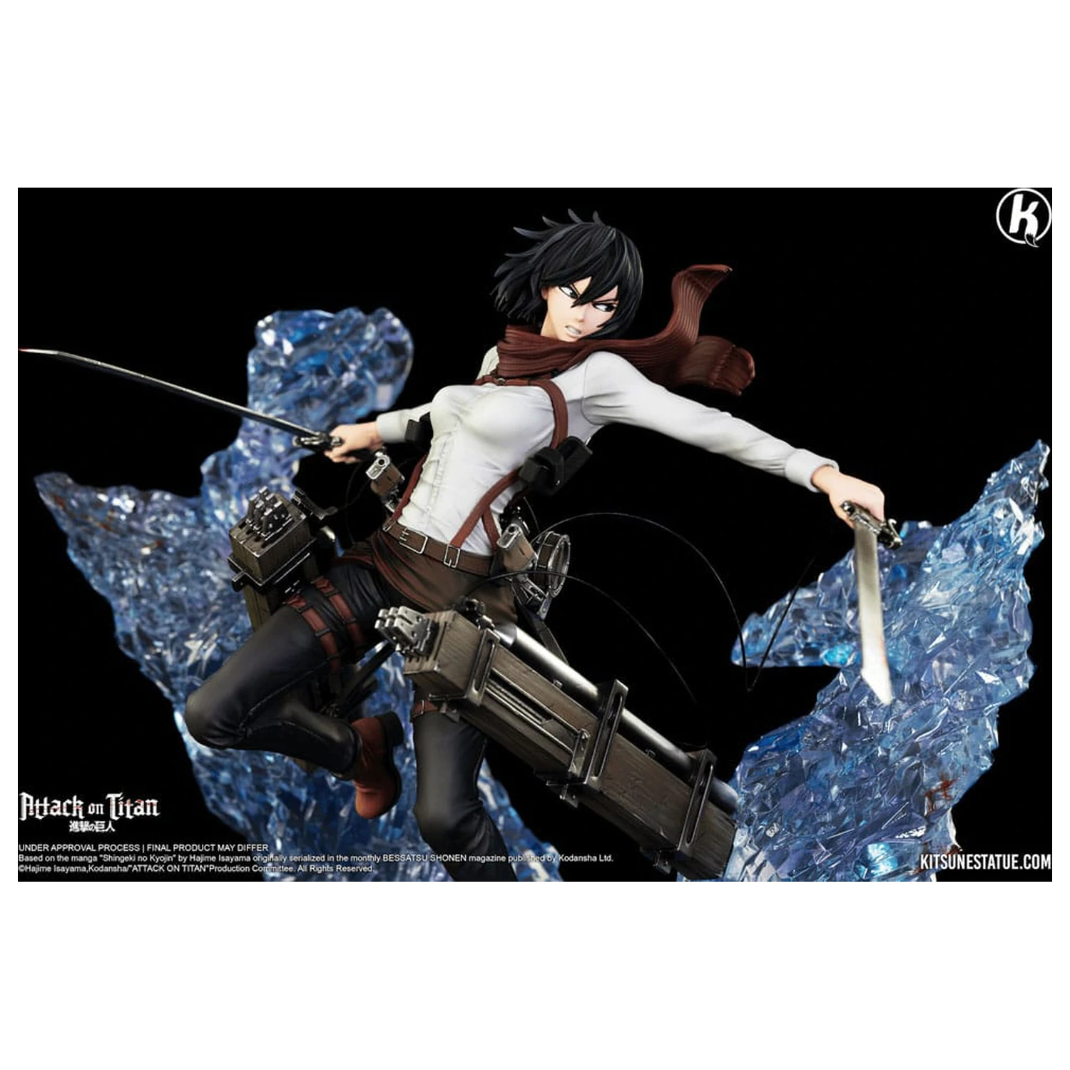 Attack on Titan Statue 1/6 Mikasa Ackerman 39 cm     product photo