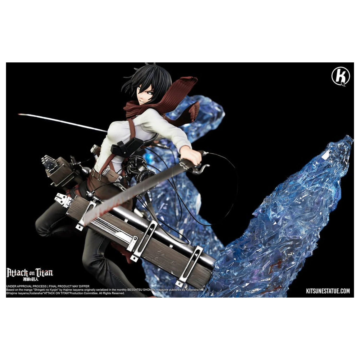 Attack on Titan Statue 1/6 Mikasa Ackerman 39 cm     product photo