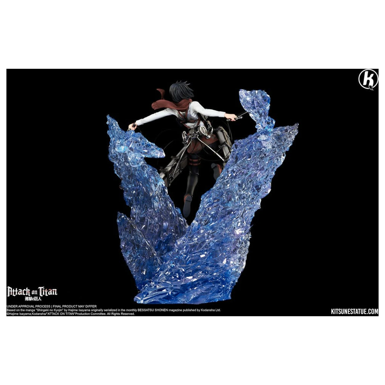 Attack on Titan Statue 1/6 Mikasa Ackerman 39 cm     product photo