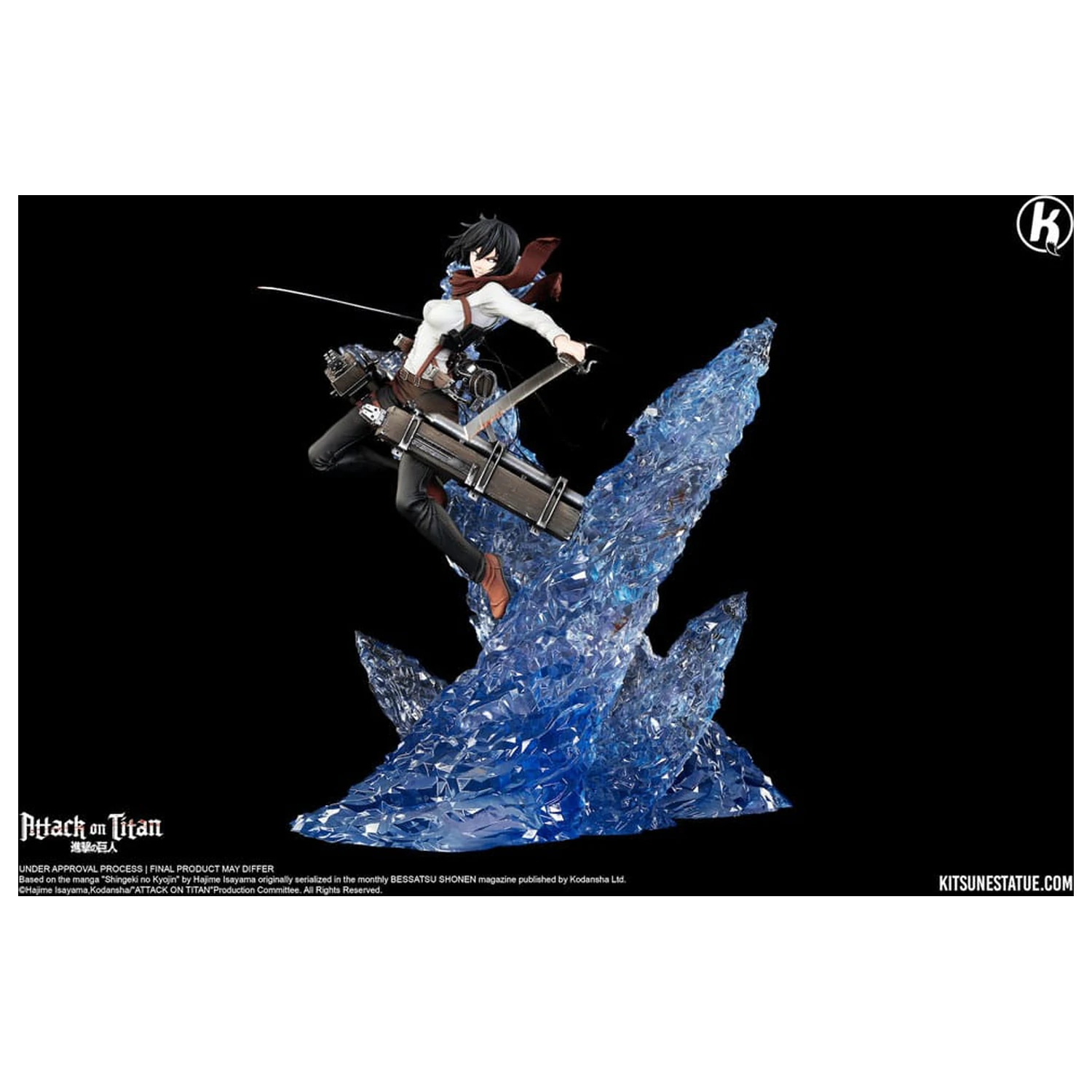 Attack on Titan Statue 1/6 Mikasa Ackerman 39 cm     product photo