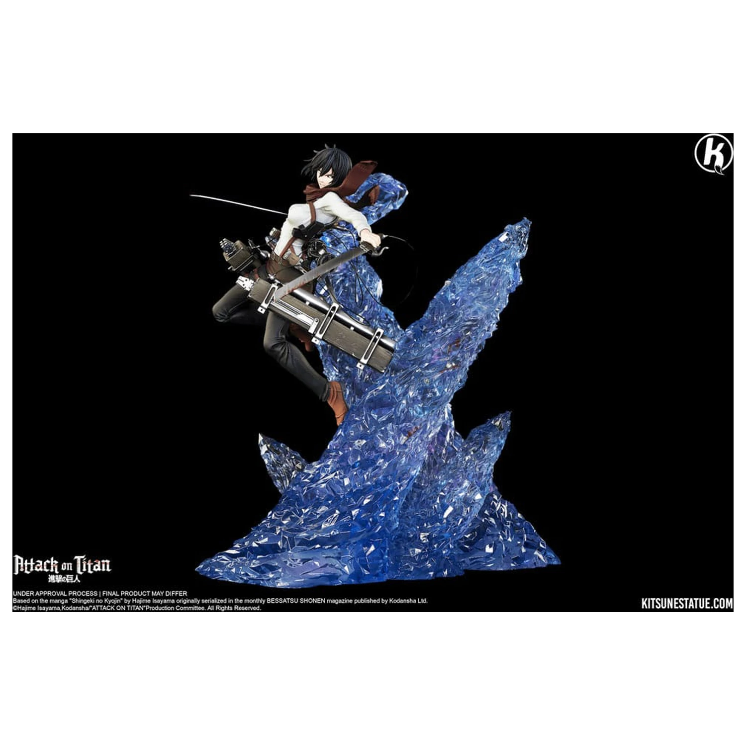 Attack on Titan Statue 1/6 Mikasa Ackerman 39 cm     product photo