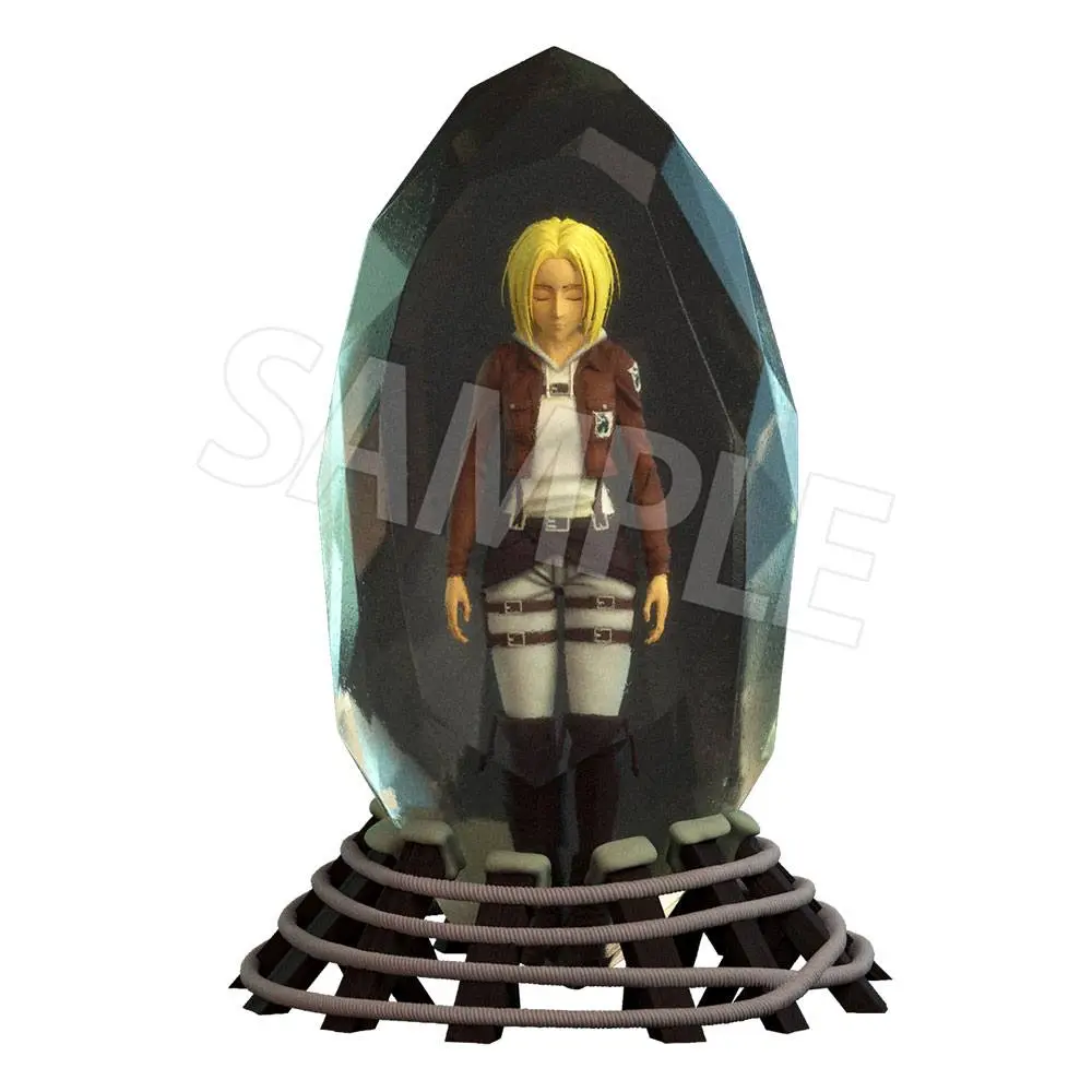 Attack on Titan 3D Crystal Statue Annie Leonhart 10 cm product photo