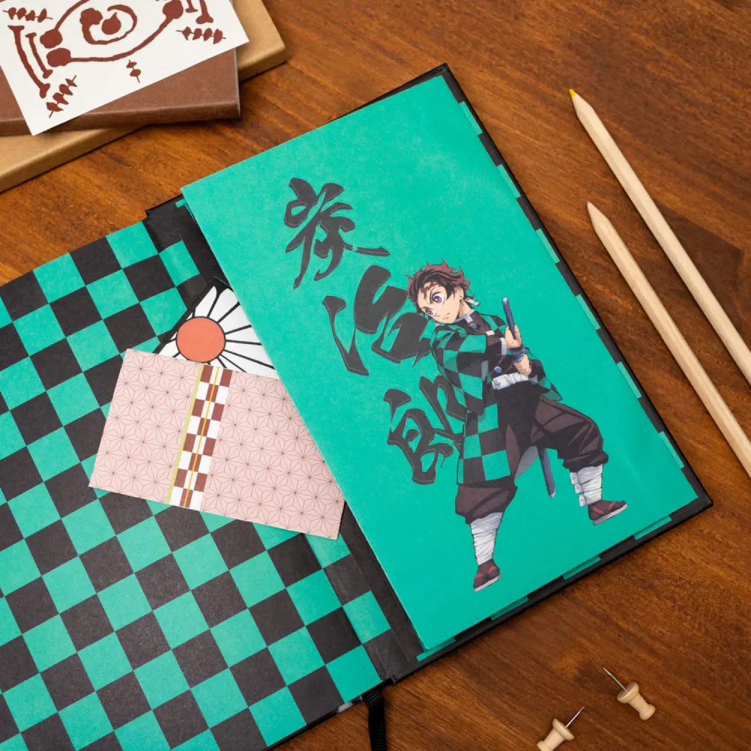 Demon Slayer Kimetsu no Yaiba A5 premium notebook product photo