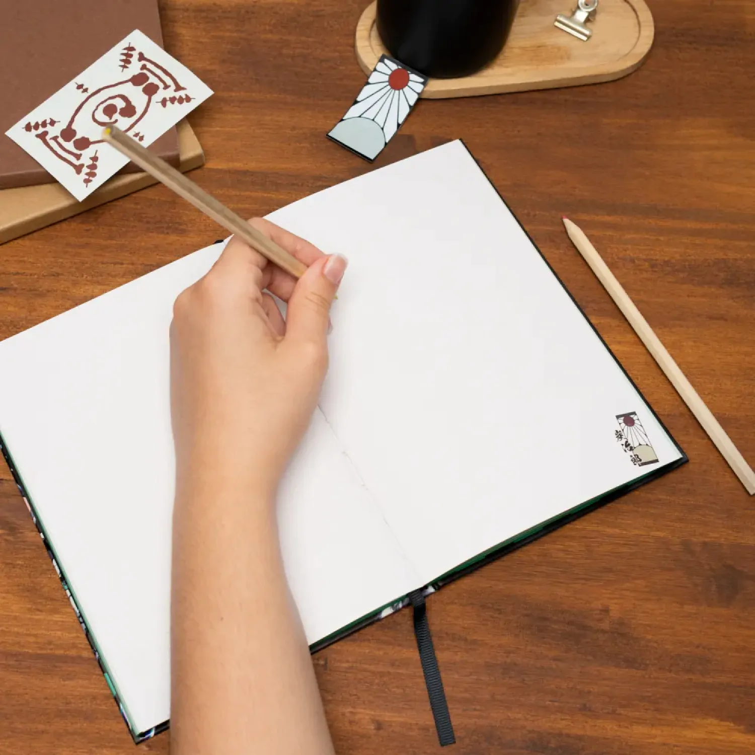 Demon Slayer Kimetsu no Yaiba A5 premium notebook product photo