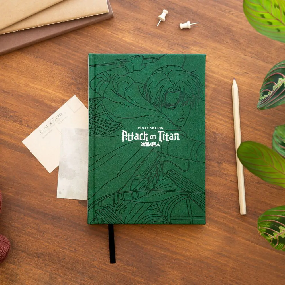 Attack on Titan A5 premium notebook product photo