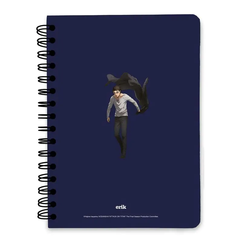 Attack on Titan A5 notebook product photo