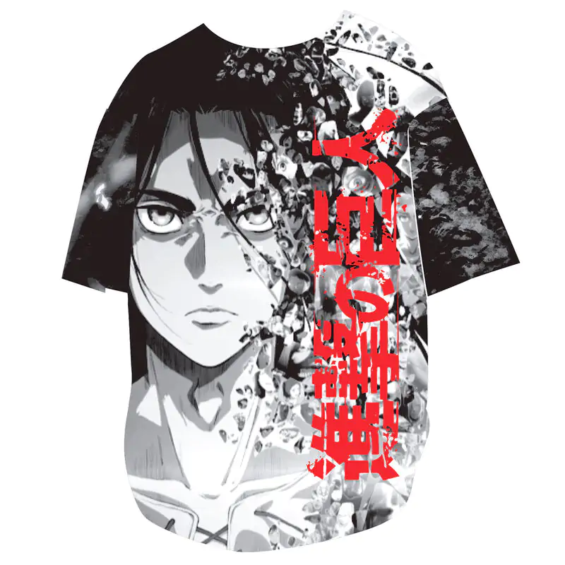 Attack on Titan All Over Group Shot t-shirt product photo