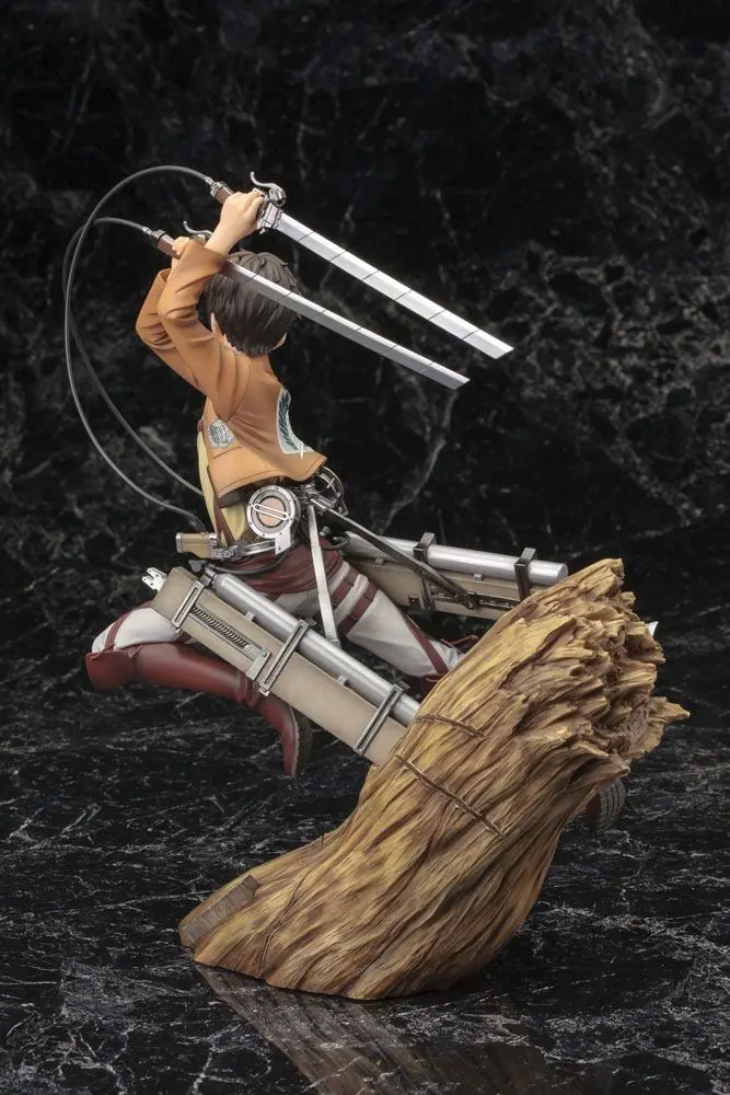 Attack on Titan ARTFX J Statue 1/8 Eren Yeager Renewal Package Ver. 26 cm product photo