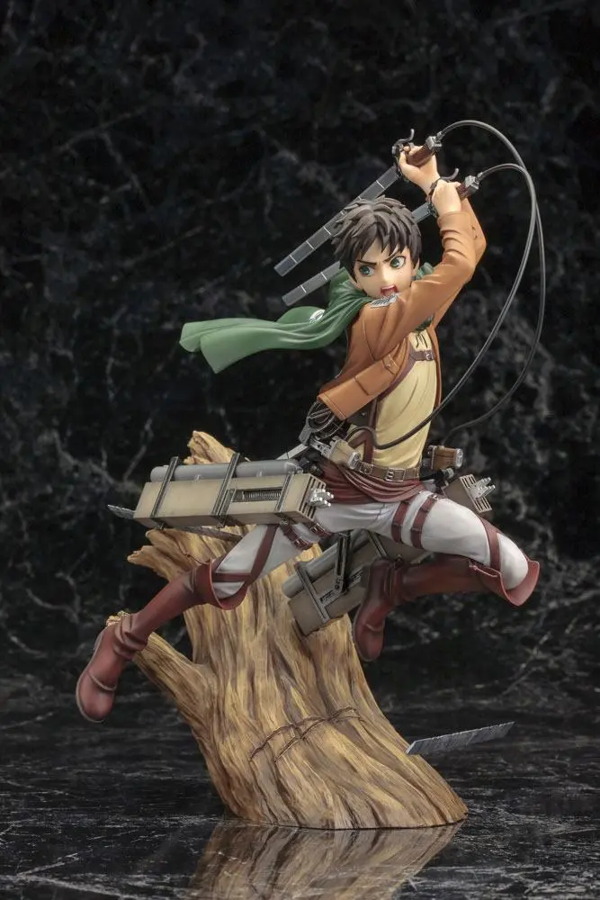Attack on Titan ARTFX J Statue 1/8 Eren Yeager Renewal Package Ver. 26 cm product photo