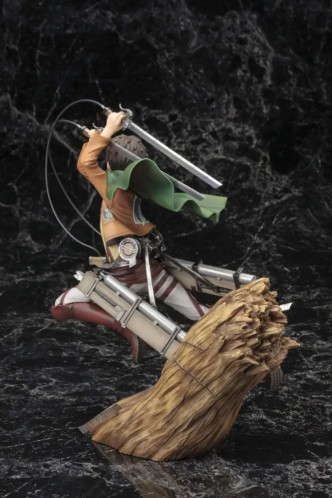 Attack on Titan ARTFX J Statue 1/8 Eren Yeager Renewal Package Ver. 26 cm product photo