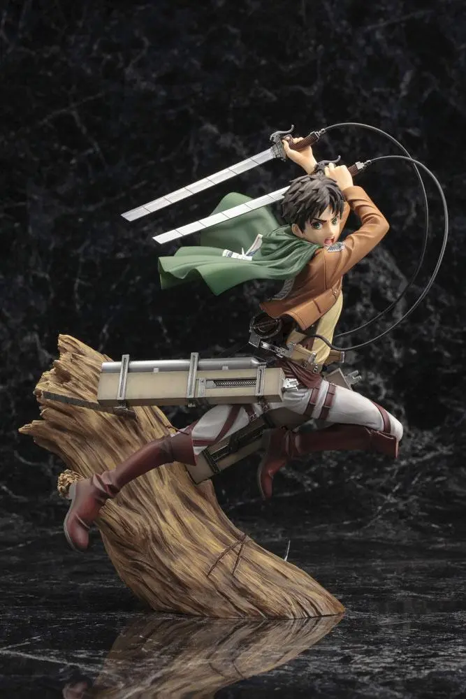 Attack on Titan ARTFX J Statue 1/8 Eren Yeager Renewal Package Ver. 26 cm product photo