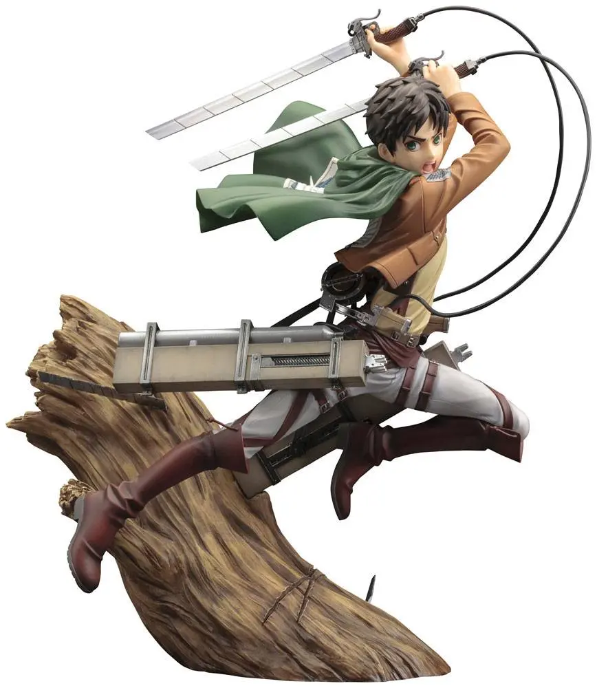 Attack on Titan ARTFX J Statue 1/8 Eren Yeager Renewal Package Ver. 26 cm product photo