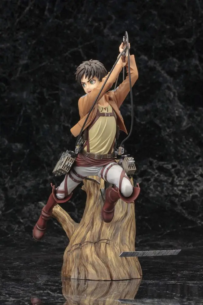Attack on Titan ARTFX J Statue 1/8 Eren Yeager Renewal Package Ver. 26 cm product photo