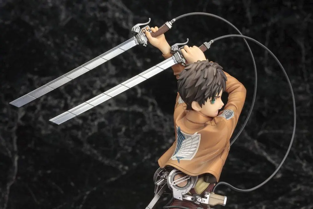 Attack on Titan ARTFX J Statue 1/8 Eren Yeager Renewal Package Ver. 26 cm product photo