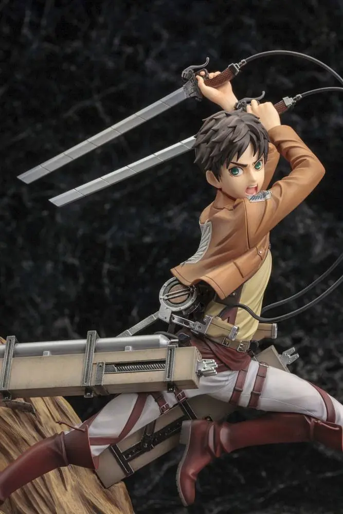 Attack on Titan ARTFX J Statue 1/8 Eren Yeager Renewal Package Ver. 26 cm product photo